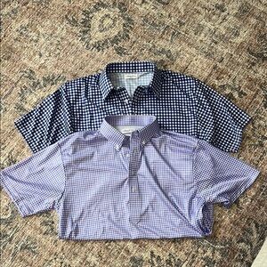 Men's medium Collars & Co dress polos